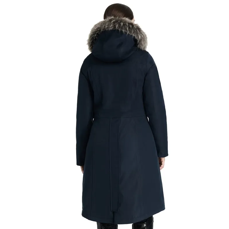 LeMieux Anya Waterproof Women's Riding Coat - Navy-3
