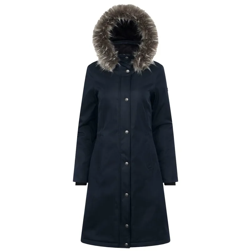 LeMieux Anya Waterproof Women's Riding Coat - Navy-2