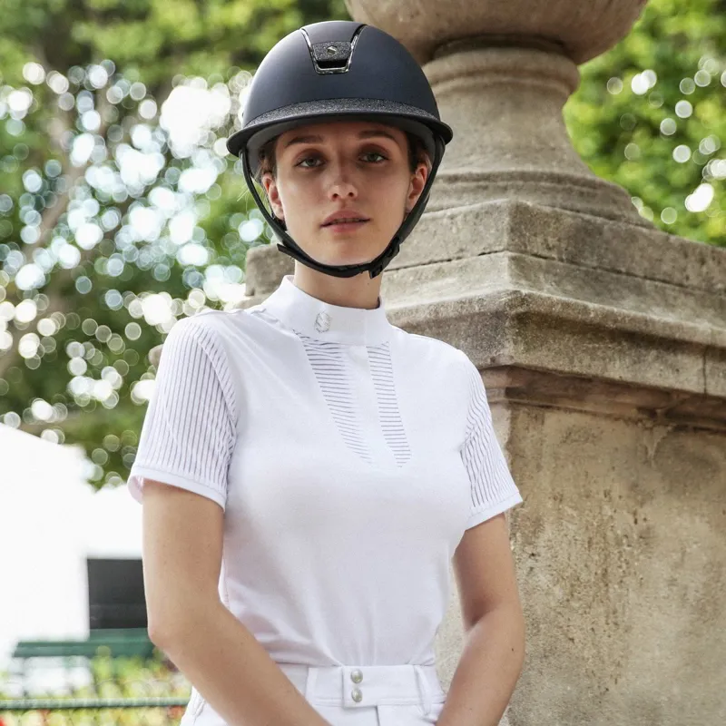 Samshield Apolline Ladies Show Shirt - White-5