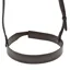 Dever Ascot Polo Plain Noseband - Brown