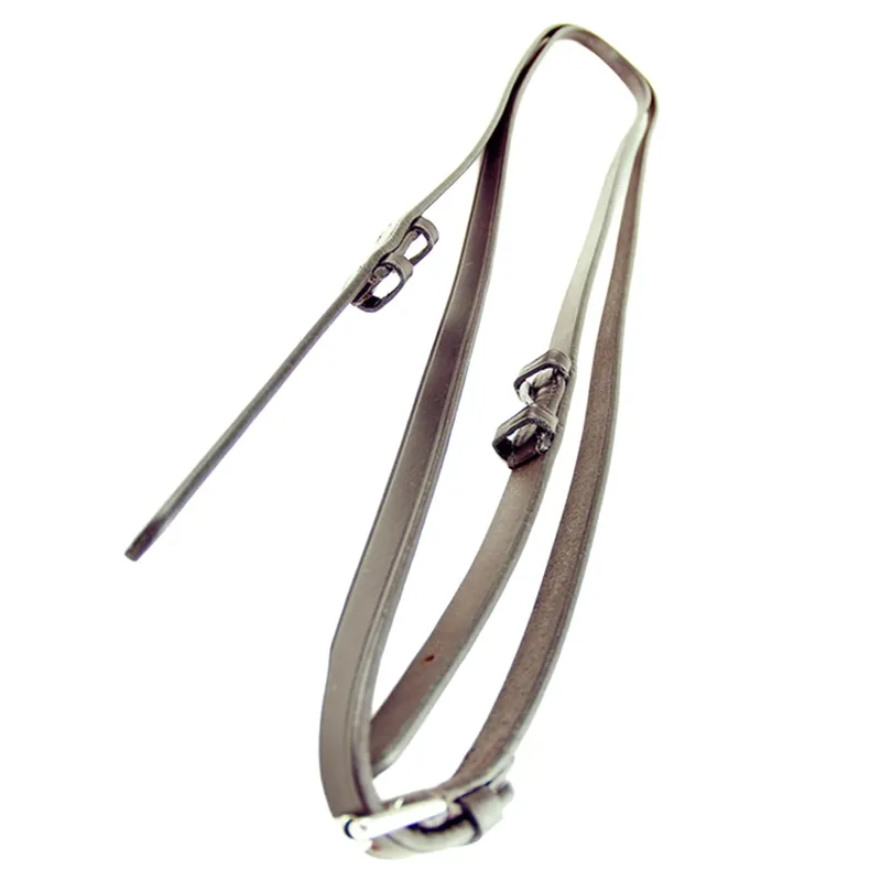 Dever Ascot Polo Buckle End Plain Reins-Brown
