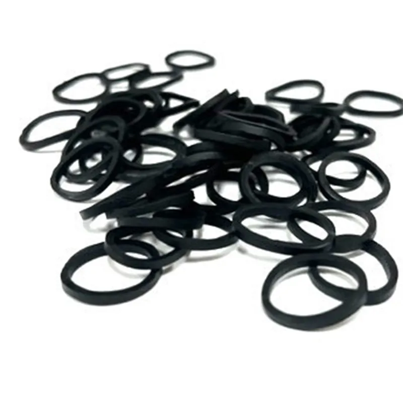 Dever Ascot Rubber Braiding Bands - Black-1