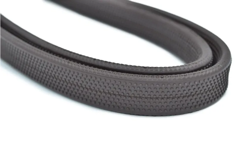 Dever Ascot National Hunt Race Rubber Reins - Brown-2