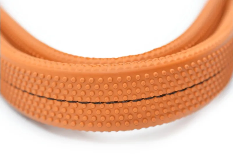 Dever Ascot National Hunt Race Rubber Reins - Orange-2