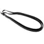 Dever Ascot Pony Race Rubber Reins - Black/Black