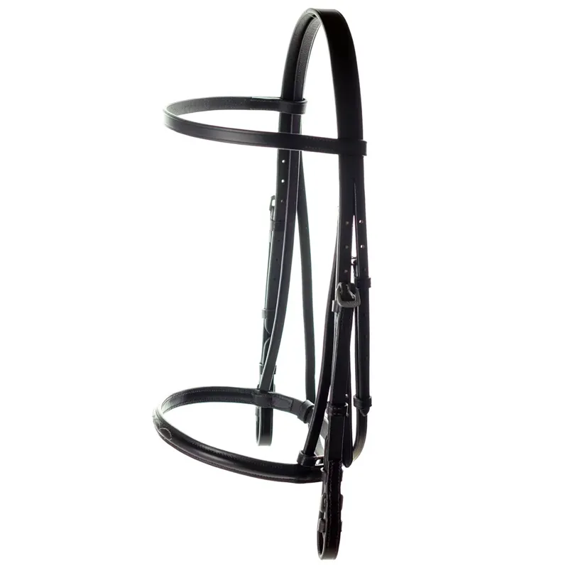 Dever Ascot Flat Race Bridle - Brown-1
