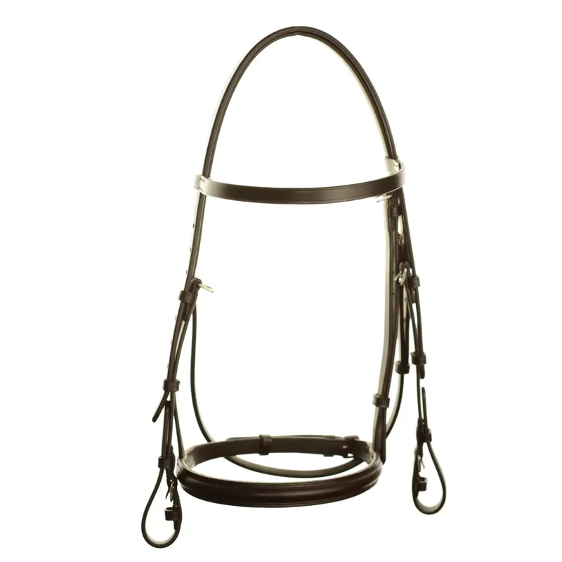 Dever Ascot National Hunt Race Bridle - Brown-2