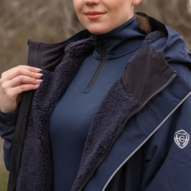 Covalliero Arctic Women's Waterproof Coat - Dark Navy-6