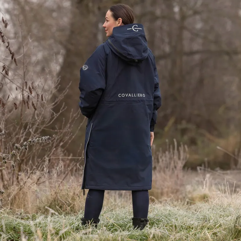 Covalliero Arctic Women's Waterproof Coat - Dark Navy-3