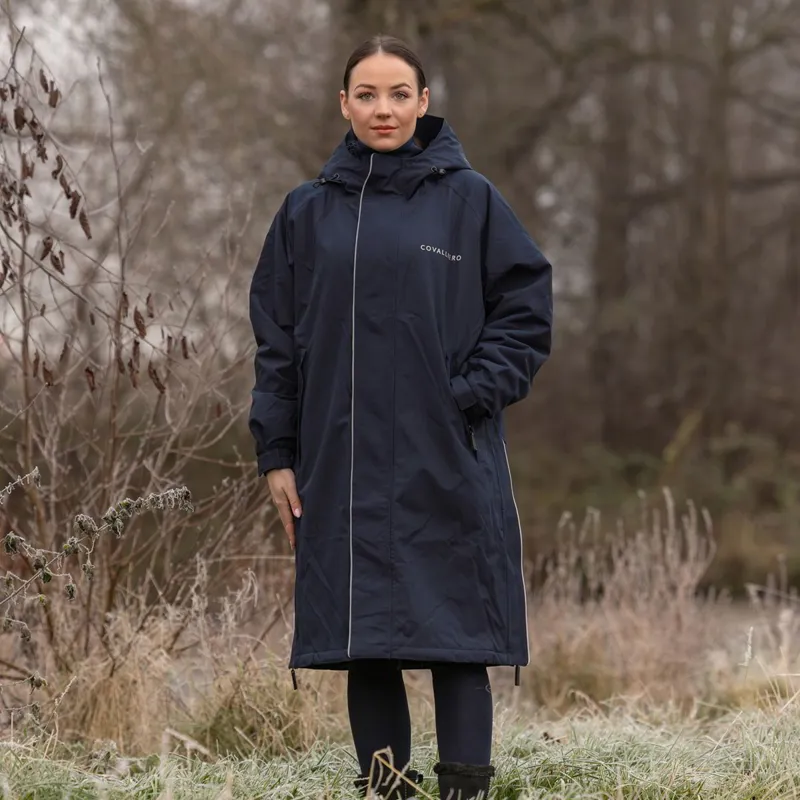 Covalliero Arctic Women's Waterproof Coat - Dark Navy
