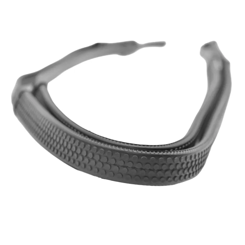Dever Ascot Rubber Grip Reins - Black-4