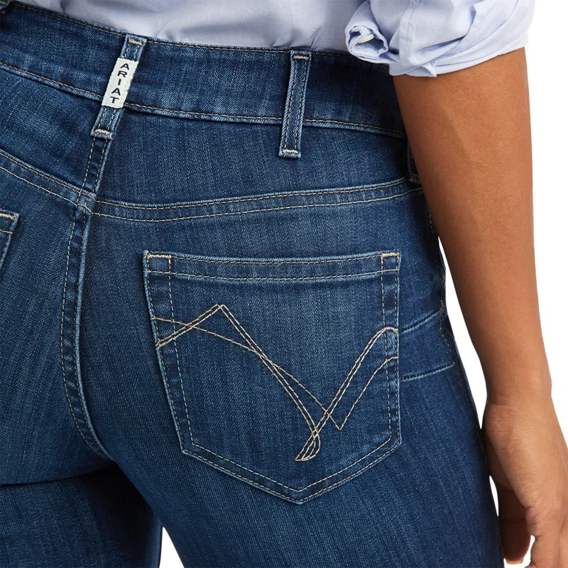 Ariat R.E.A.L. Perfect Rise Abby Women's Straight Jeans - Mackenzie-4