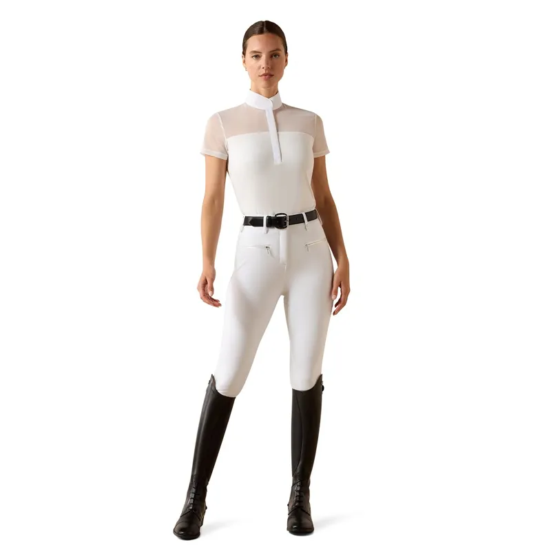 Ariat Allure Women's Show Shirt - White-2