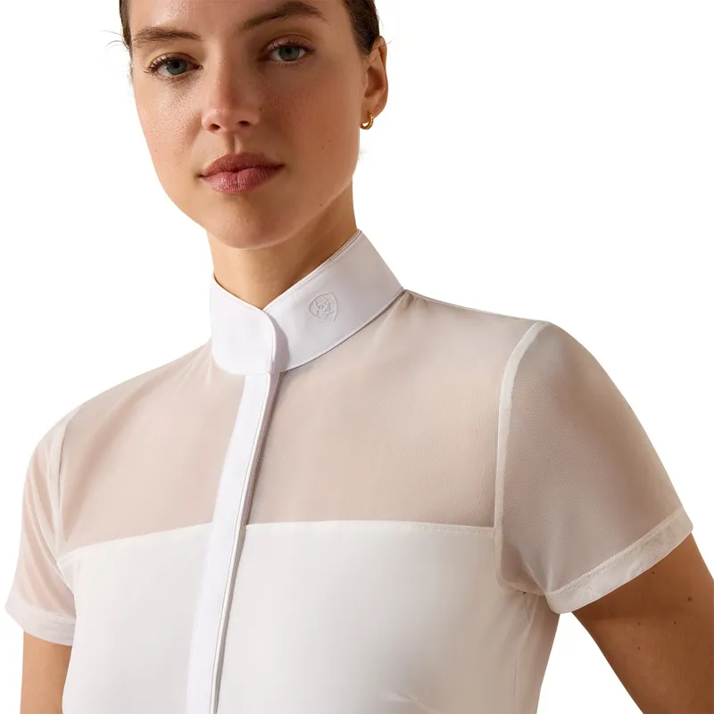 Ariat Allure Women's Show Shirt - White-3