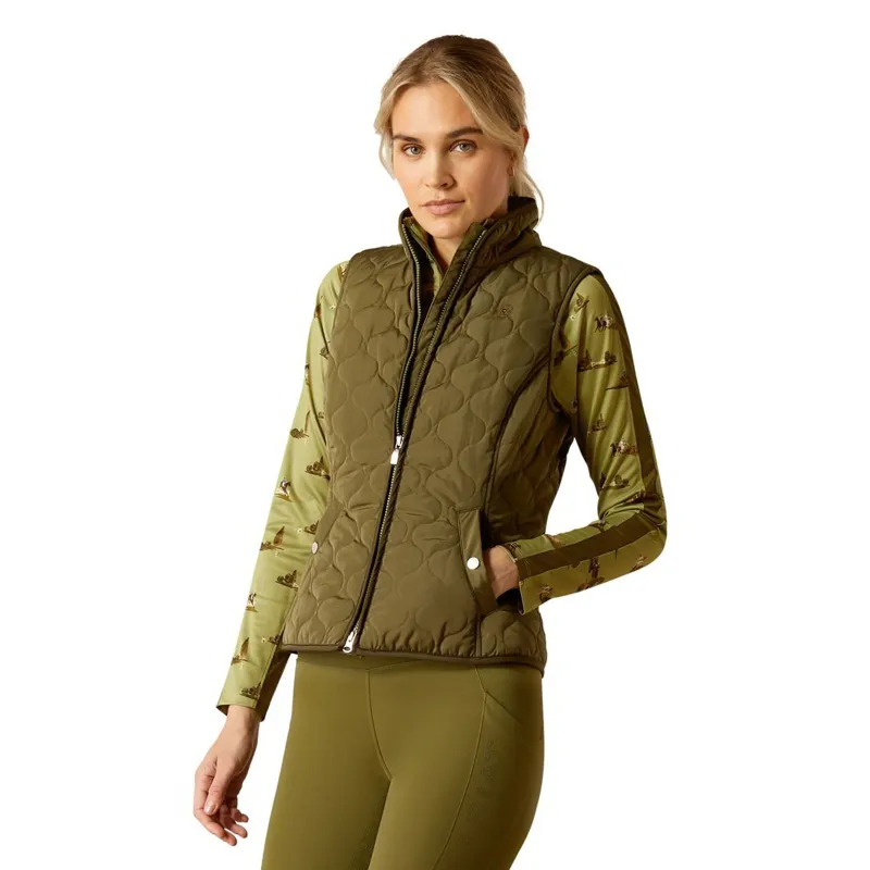 Ariat Ashley 2.0 Ladies Quilted Vest - Winter Moss