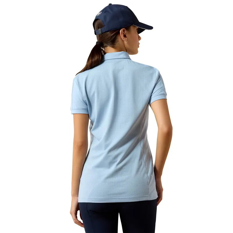 Ariat Bandera 1/4 Zip Women's Polo Shirt - St Tropez-1
