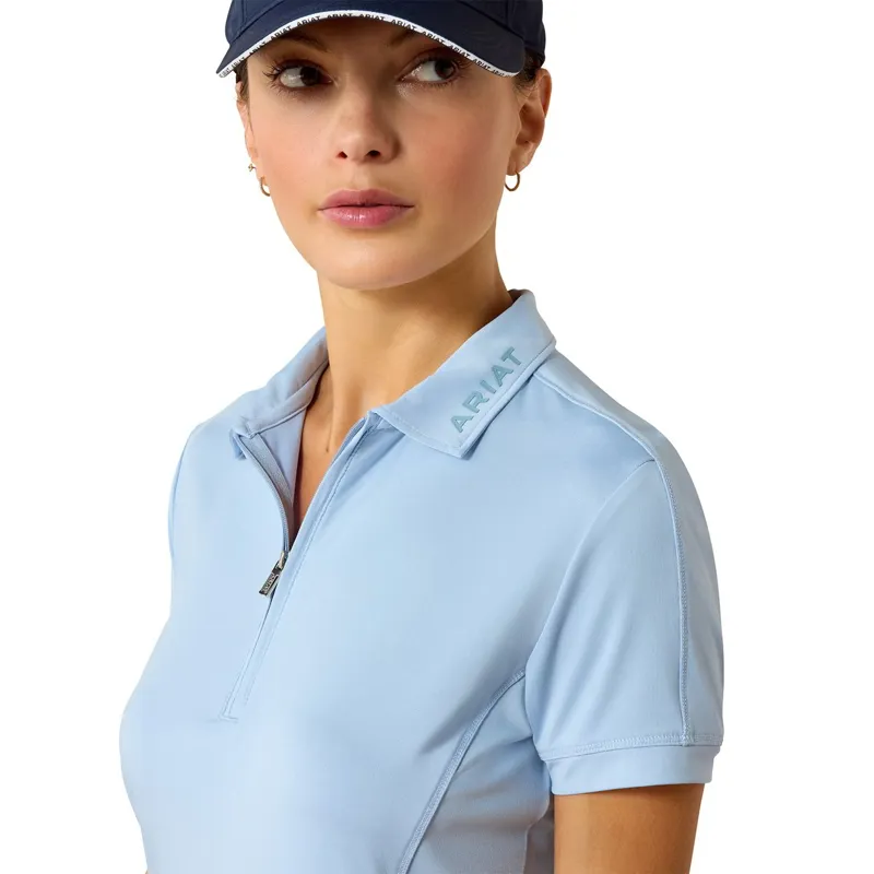 Ariat Bandera 1/4 Zip Women's Polo Shirt - St Tropez-2