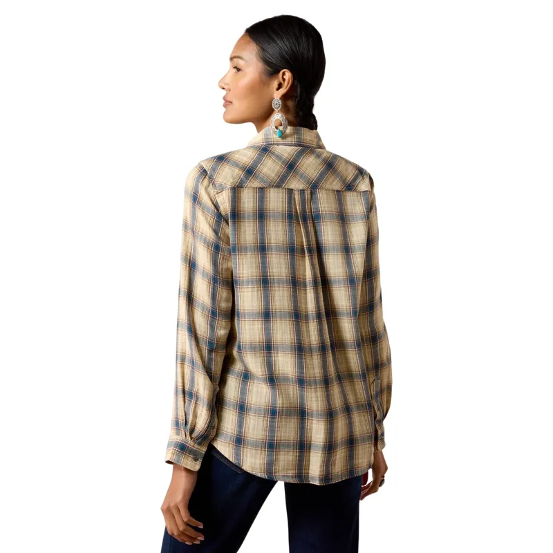 Ariat Billie Jean Womens Shirt - Horizon Plaid-1