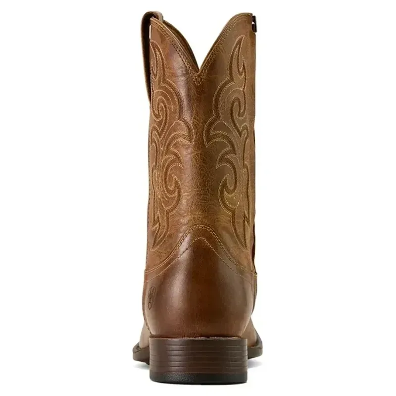Ariat Bodie Square Toe Men's Western Boots - Honey Tan-3