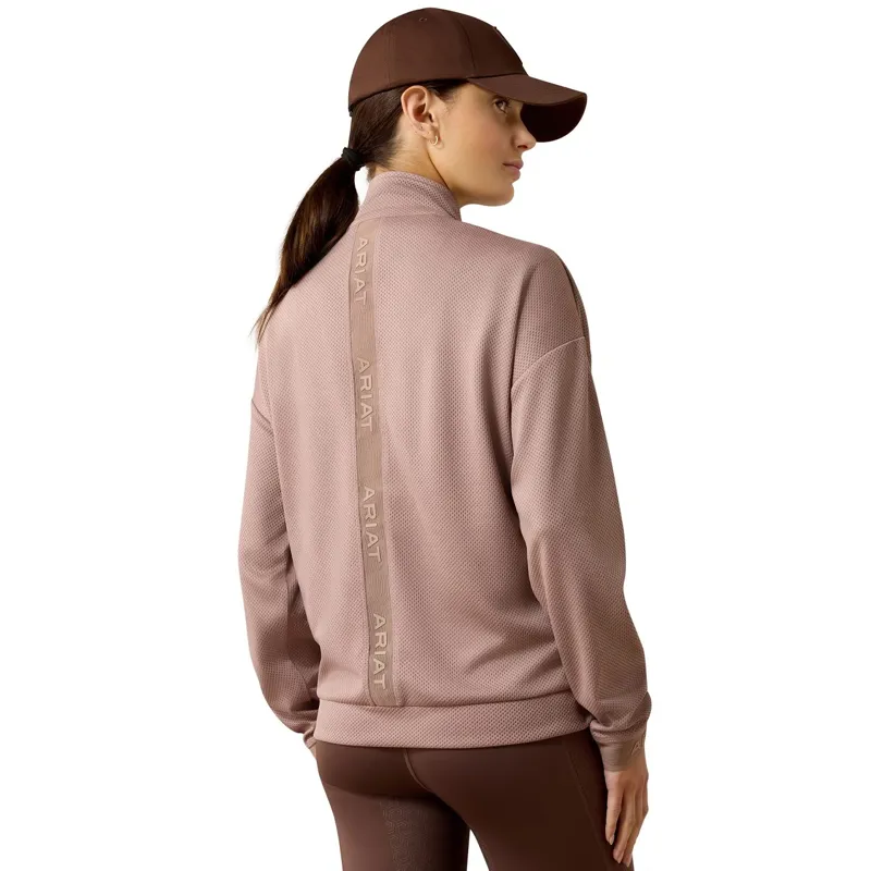 Ariat Breathe 1/2 Zip Women's Sweatshirt - Antler-1