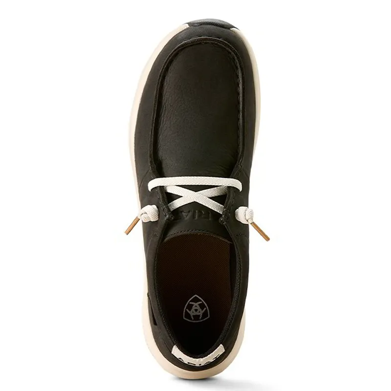 Ariat Buckeye Women's Waterproof Shoes - Satin Black-6