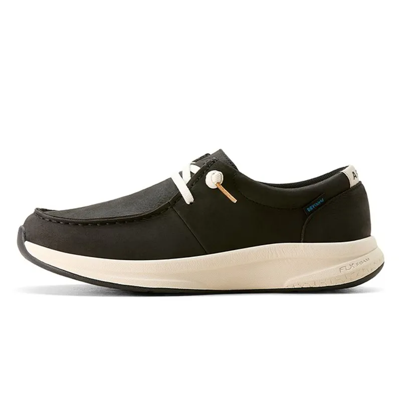 Ariat Buckeye Women's Waterproof Shoes - Satin Black-4