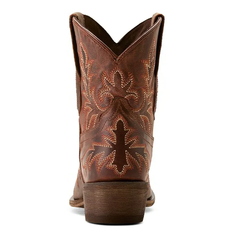 Ariat Carlin Short Women's Western Boots - Dark Sierra-5
