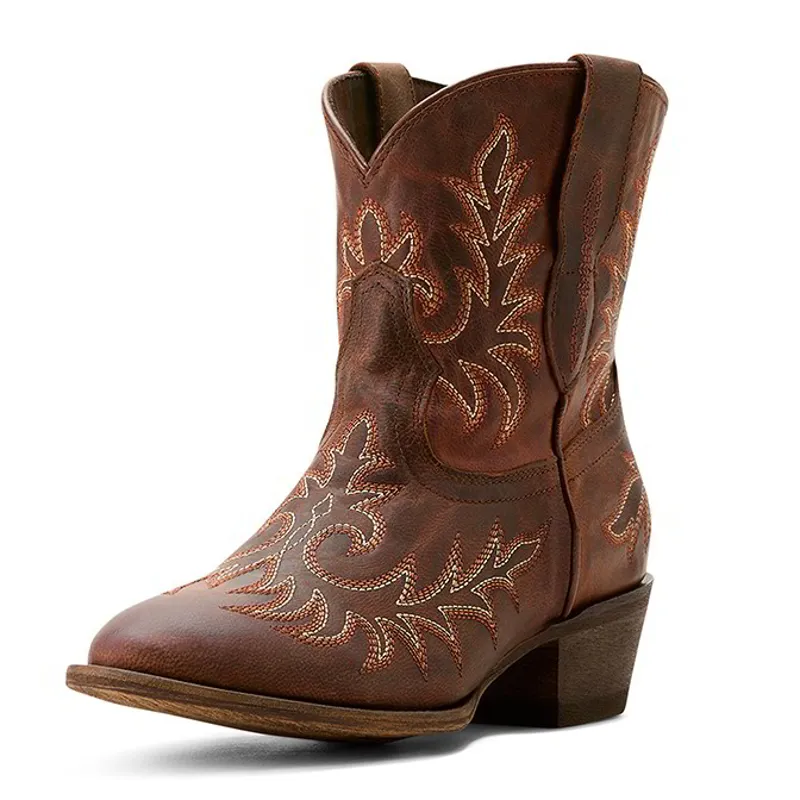 Ariat Carlin Short Women's Western Boots - Dark Sierra