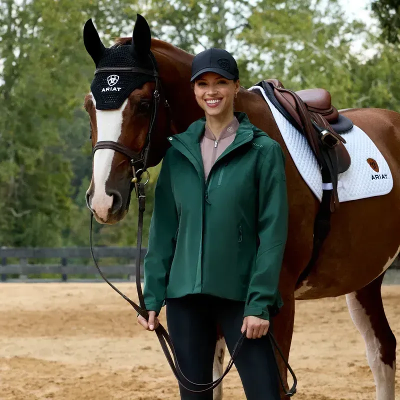 Ariat Coastal Women's Waterproof Jacket - Monstera-6