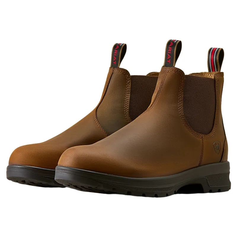 Ariat Cooper Men's Chelsea Work Boots - Distressed Copper-3