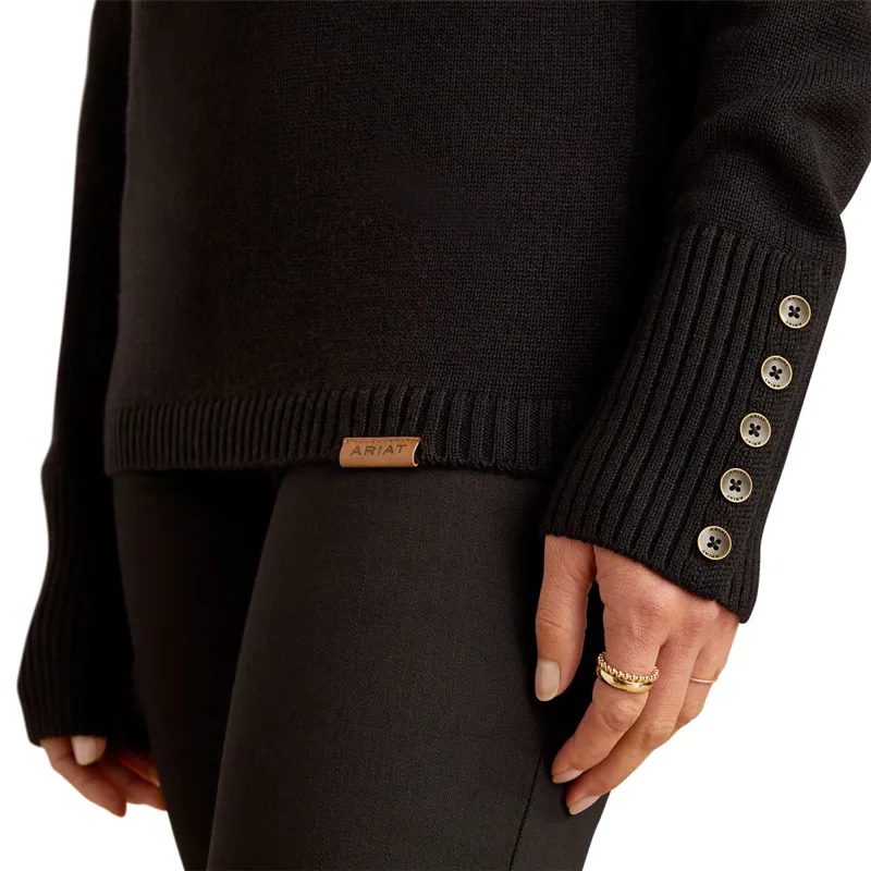 Ariat Country Bahia Ladies Sweater - Black-2