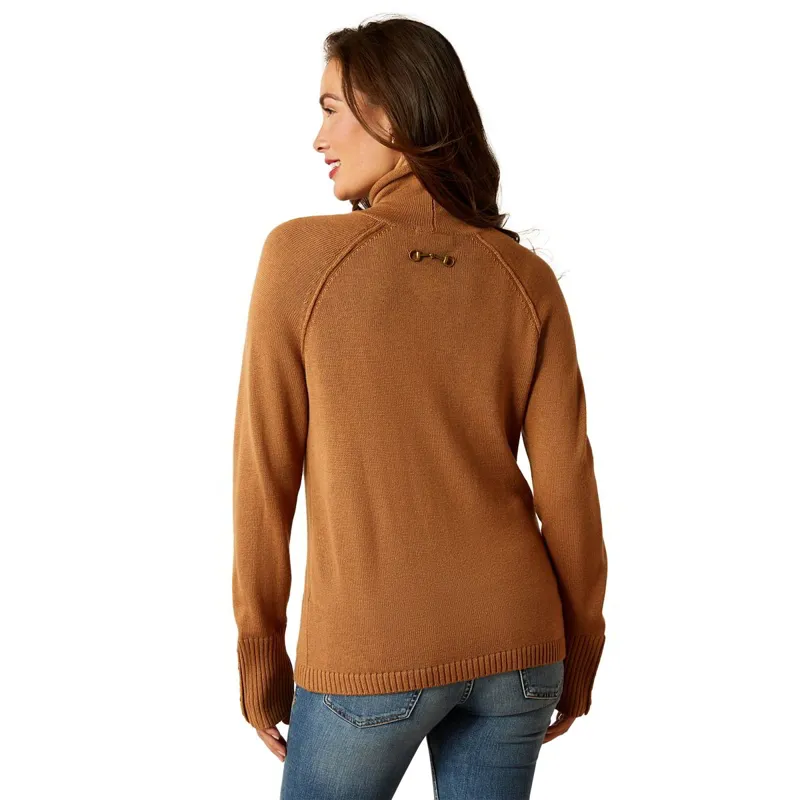 Ariat Country Bahia Ladies Sweater - Camel-2