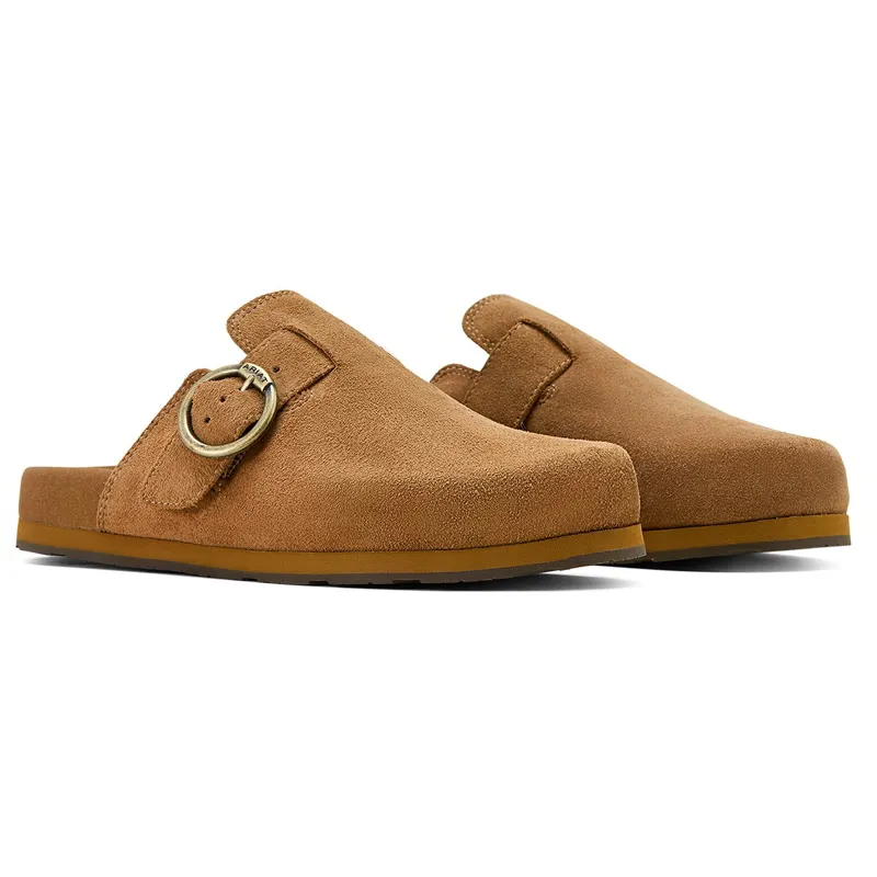 Ariat Country Women's Mules - Caramel Suede-1
