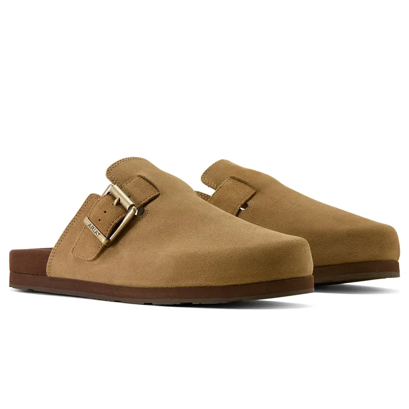 Ariat Country Men's Mules - Tan Suede-1