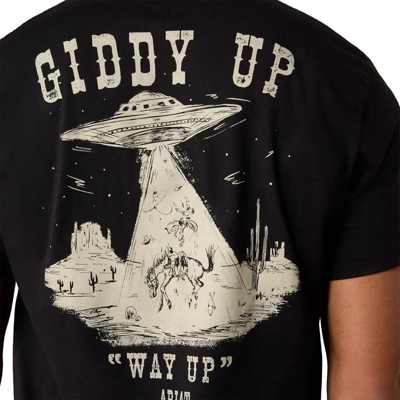 Ariat Cowboy Way-Up Men's Tee - Black-4