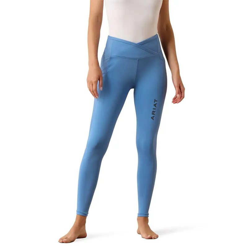 Ariat EOS Chic Half Grip Womens Riding Tights - Riviera
