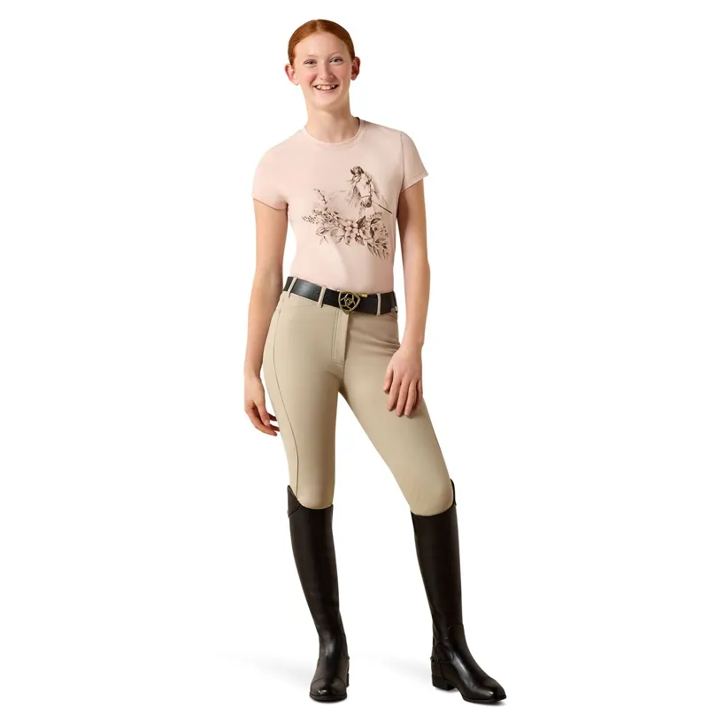 Ariat Ethereal Equine Youth T-Shirt - Sepia Rose-3