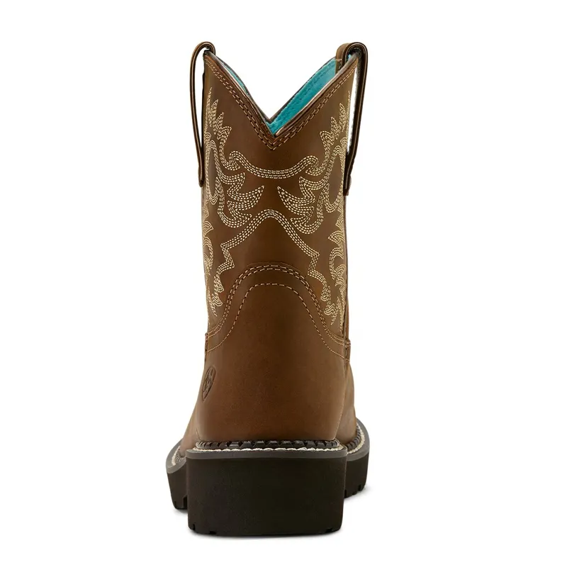 Ariat Womens Fatbaby Western Boots - Sassy Brown-1