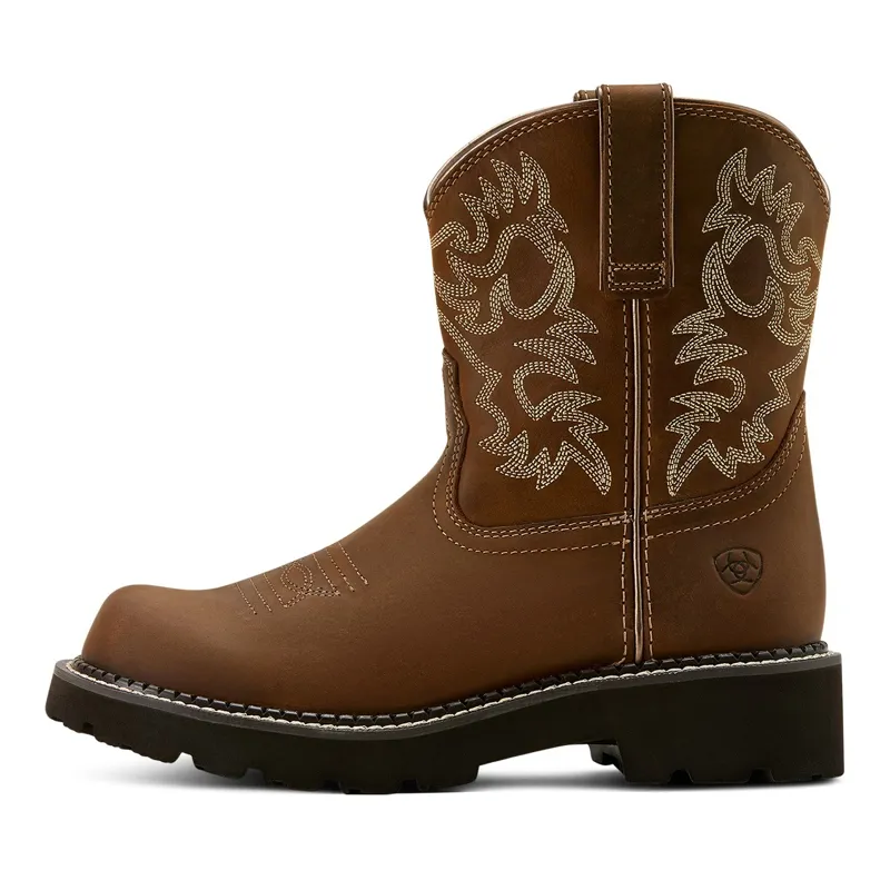 Ariat Womens Fatbaby Western Boots - Sassy Brown-4