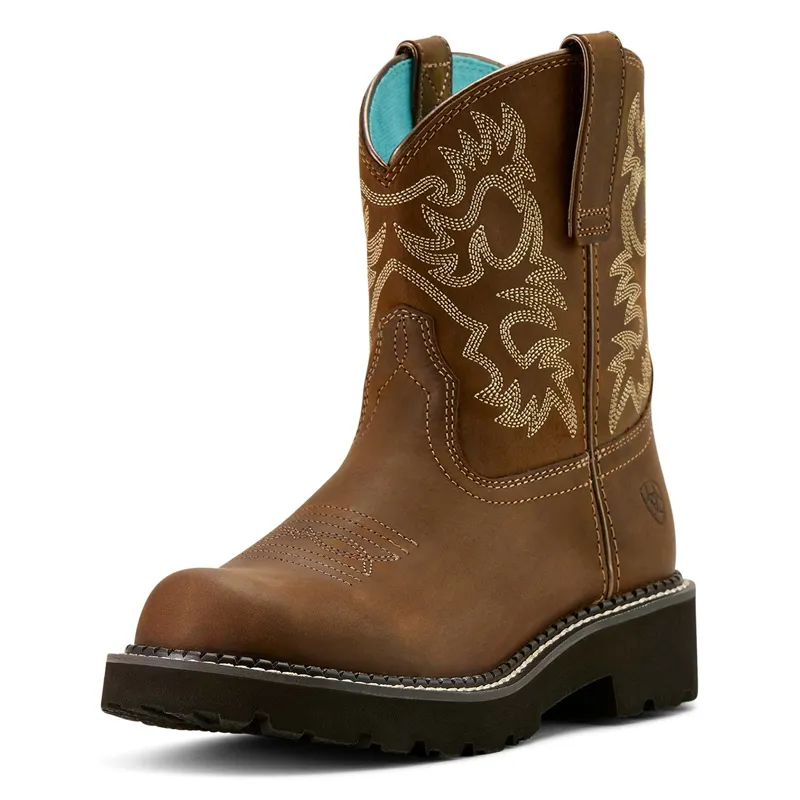 Ariat Womens Fatbaby Western Boots - Sassy Brown
