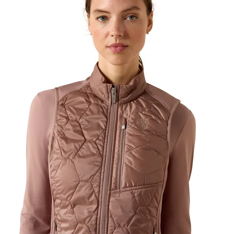 Ariat Fusion Insulated Womens Vest - Antler-2