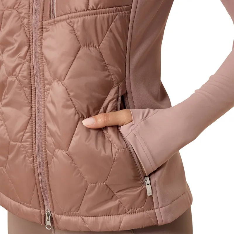 Ariat Fusion Insulated Womens Vest - Antler-4