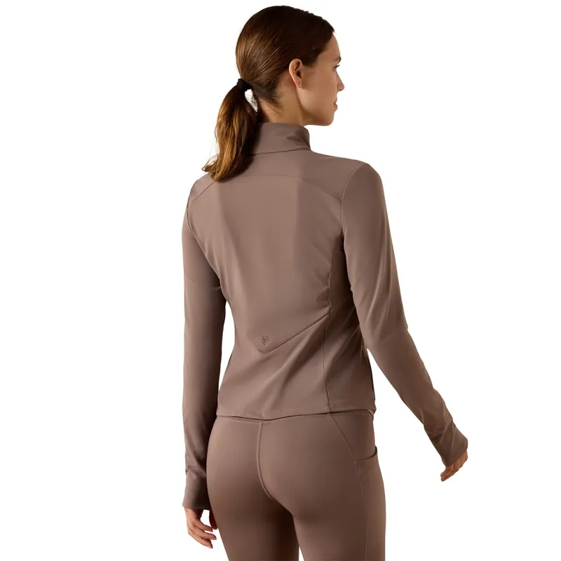 Ariat SolVeil Women's Full Zip Sweatshirt - Iron-3