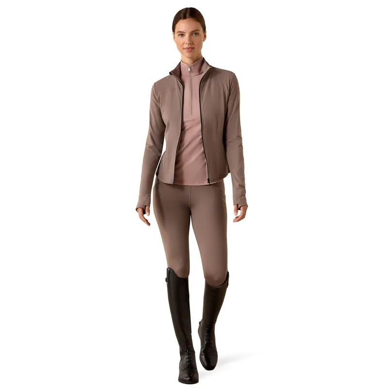 Ariat SolVeil Women's Full Zip Sweatshirt - Iron-6