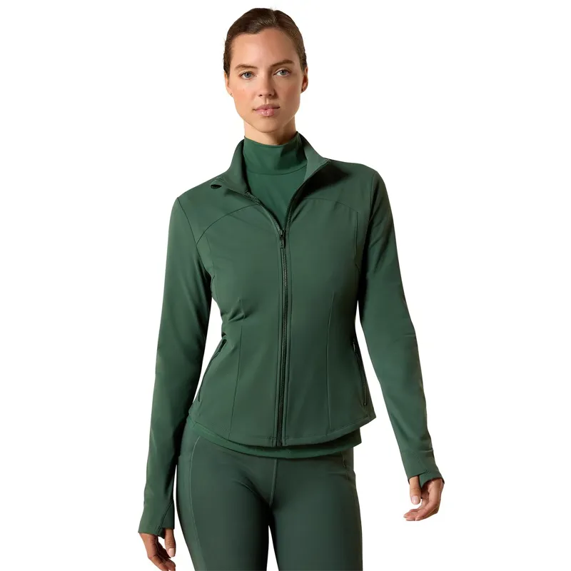 Ariat SolVeil Women's Full Zip Sweatshirt - Monstera