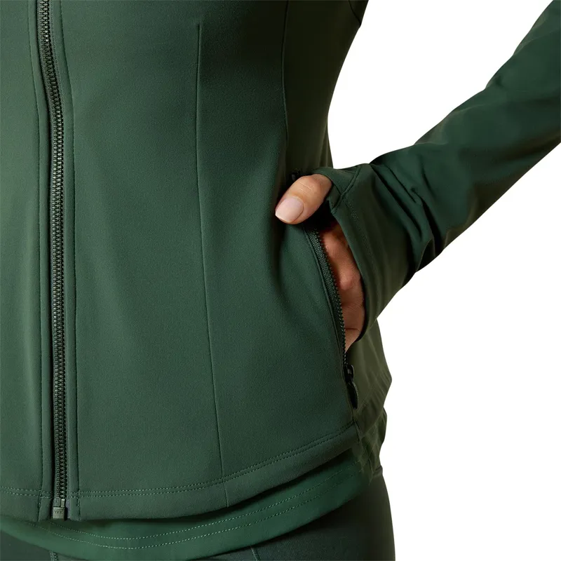 Ariat SolVeil Women's Full Zip Sweatshirt - Monstera-3