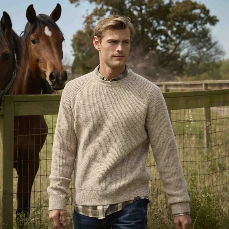 Ariat Country Heddon Men's Sweater - Oatmeal