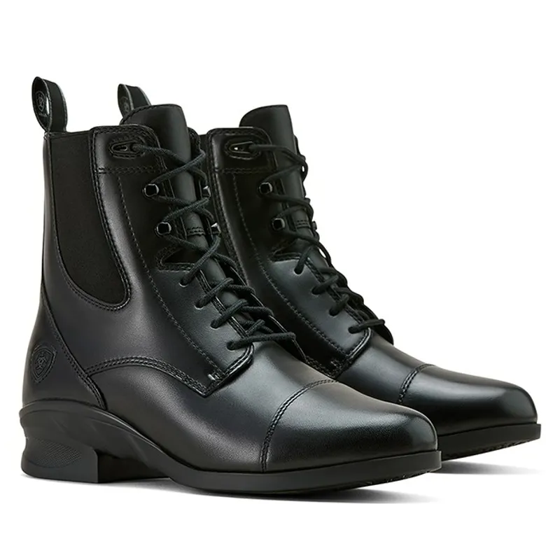 Ariat Heritage Ladies Lace Paddock Boots - Black-3