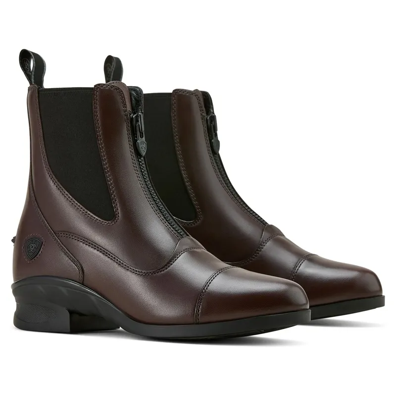 Ariat Heritage Zip Womens Paddock Boots - Light Brown-2