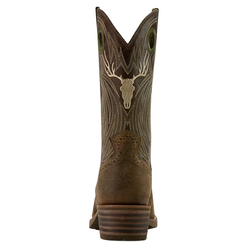 Ariat Hybrid Roughstock Antler Men's Western Boots - Wild Taupe-4